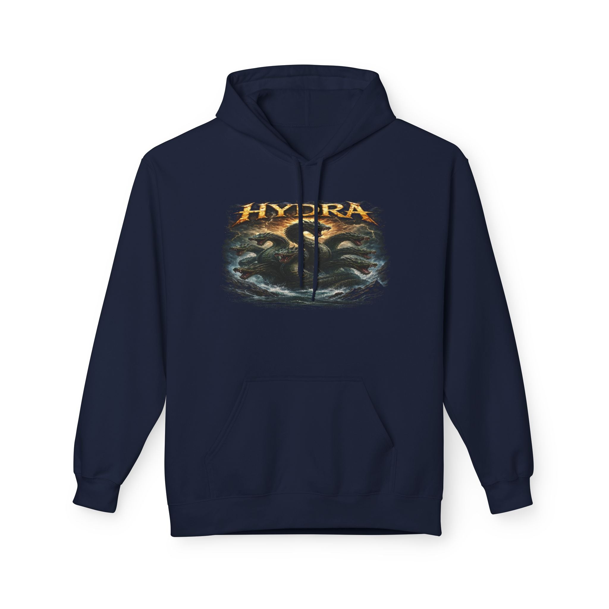 The mythical Greek Hydra Hoodie — Mythic Sea Monster Pullover