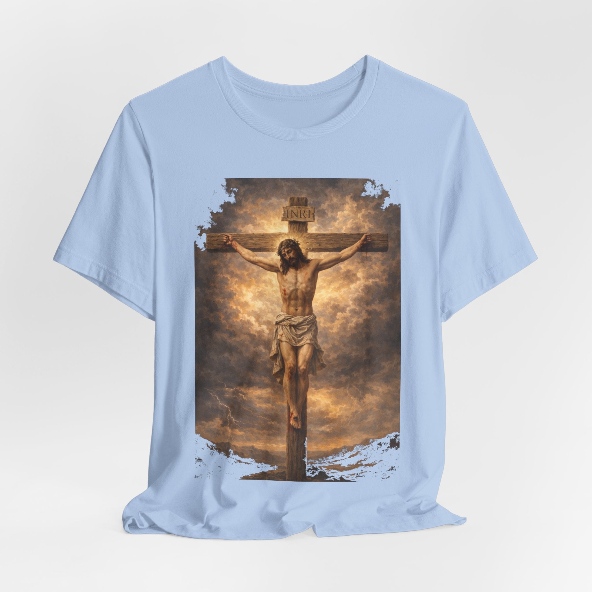 Crucifixion Jesus T‑Shirt — Religious Christian Graphic Tee for Easter & Faith