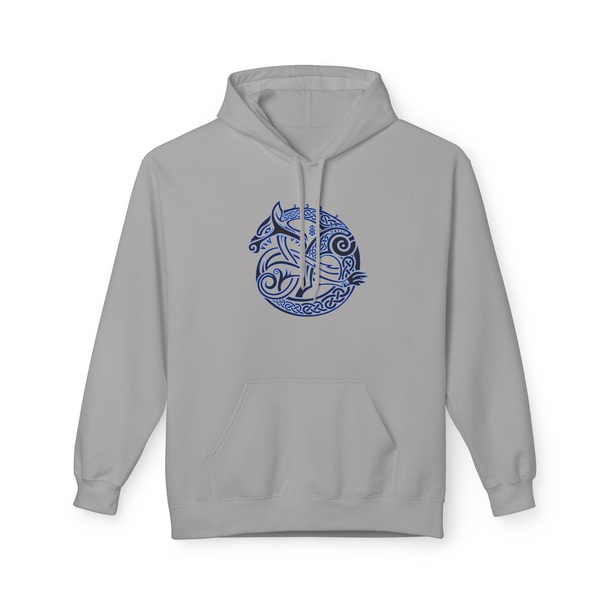Celtic Wolf Circle Hoodie —The Wolf – A Symbol of Power, Destruction, and Loyalty