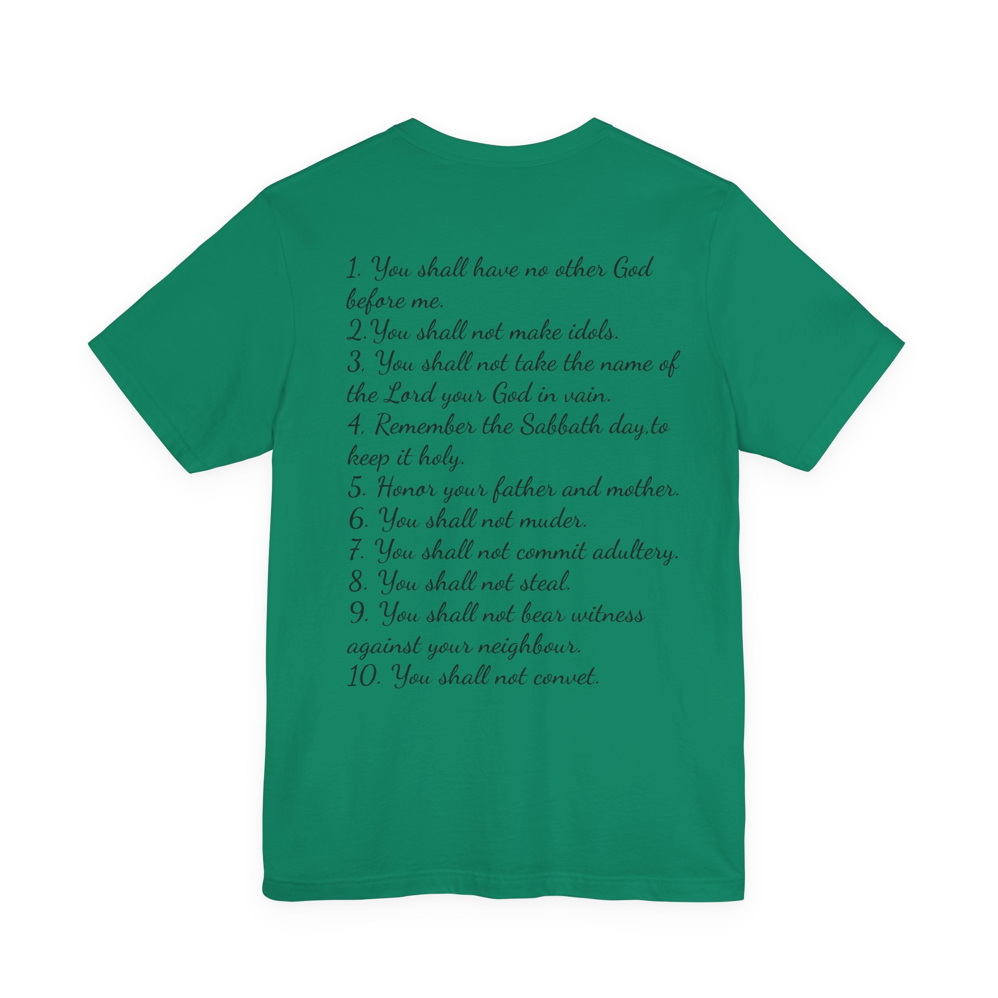 The 10 Commandment- Short Sleeve Tee