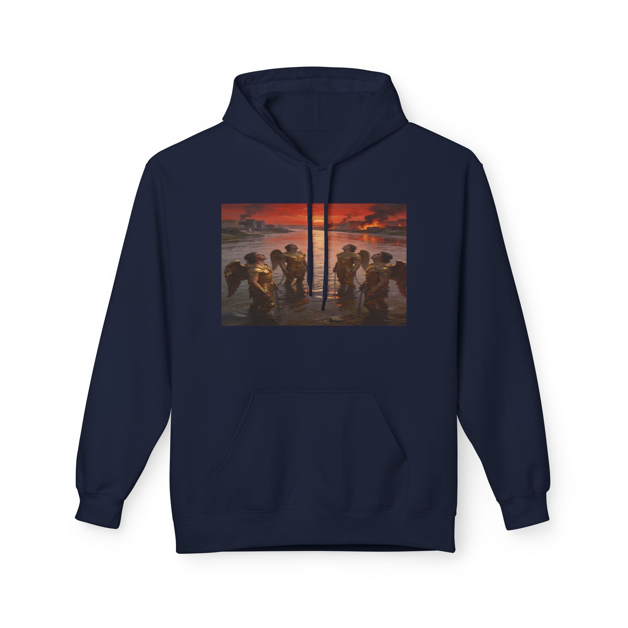 The fallen angels bound in the Euphrates River! Hoodie