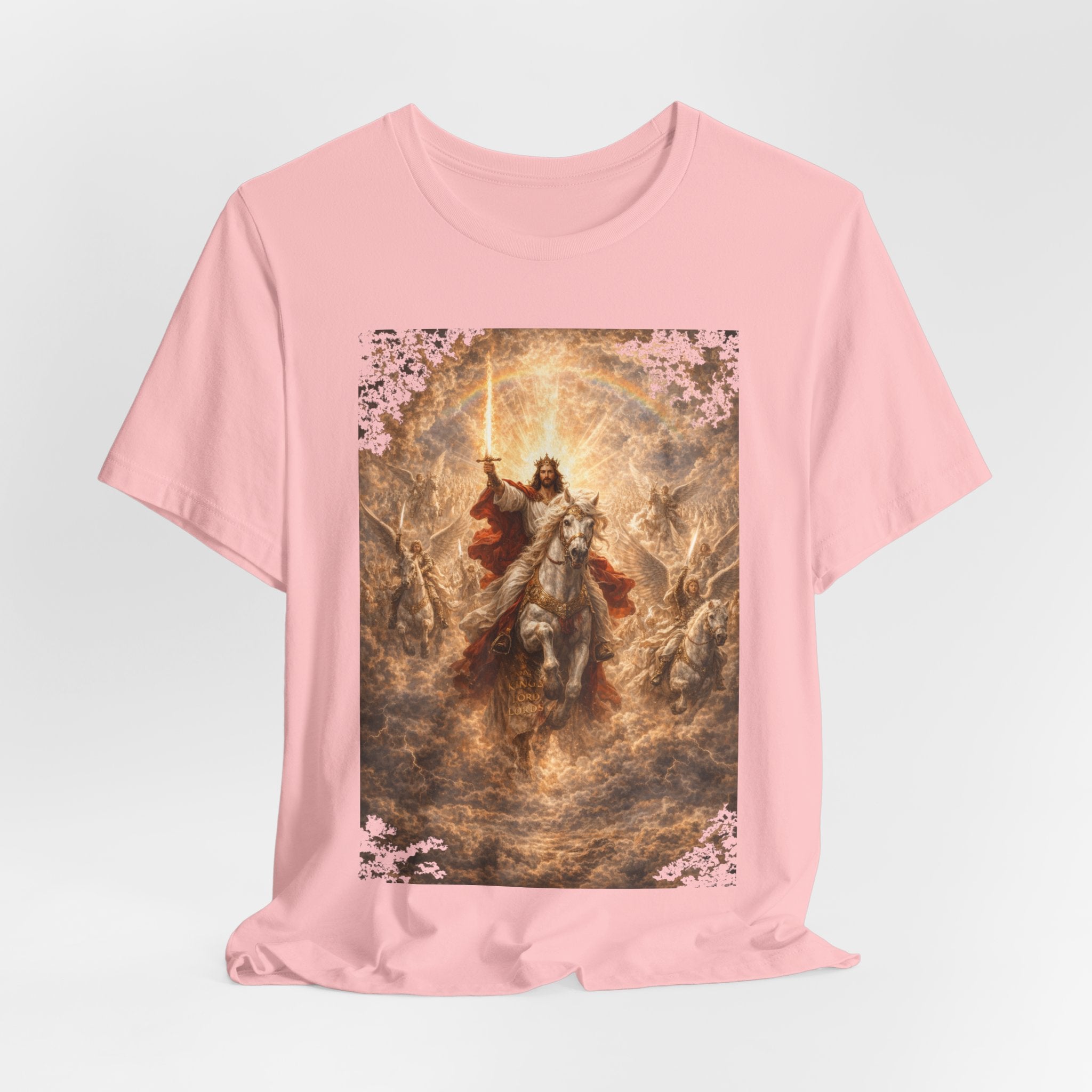 Revelation 19:11-21 Christian Jesus on White Horse T‑Shirt — Resurrection / Second Coming Graphic Tee Revelation