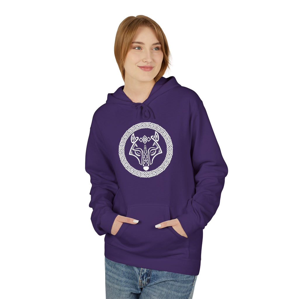 Wolf Knot Celtic Hoodie — Norse Viking Tribal -The Wolf – A Symbol of Power, Destruction, and Loyalty