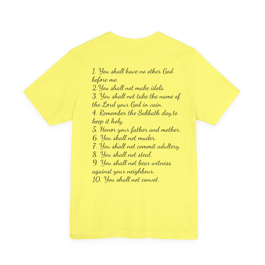 The 10 Commandment- Short Sleeve Tee