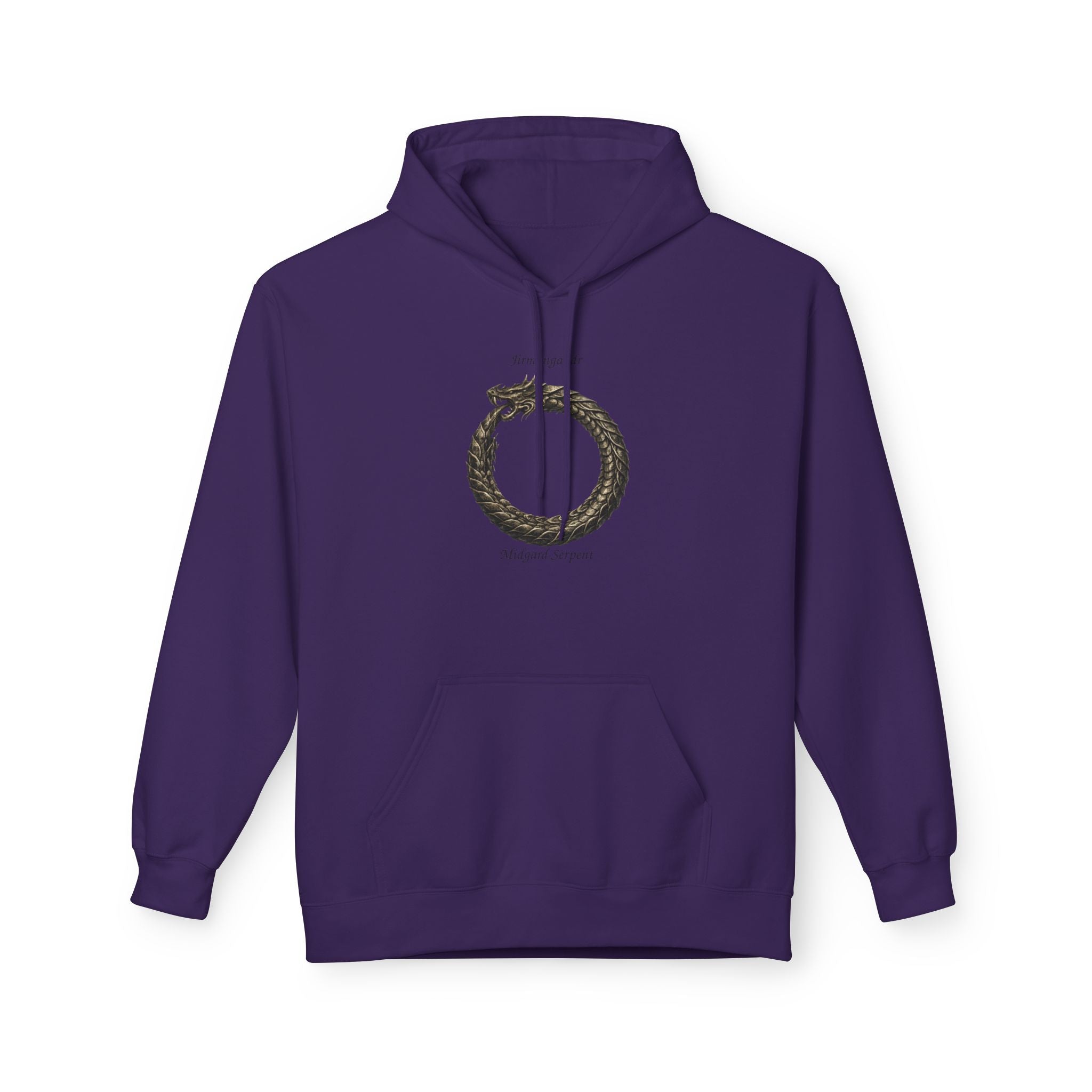 The Serpent – Jörmungandr,Ouroboros Snake Hoodie — Viking Symbol