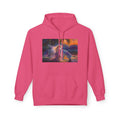 Unicorn Fairy Cotton Hoodie — Cosmic Cat Art Pullover