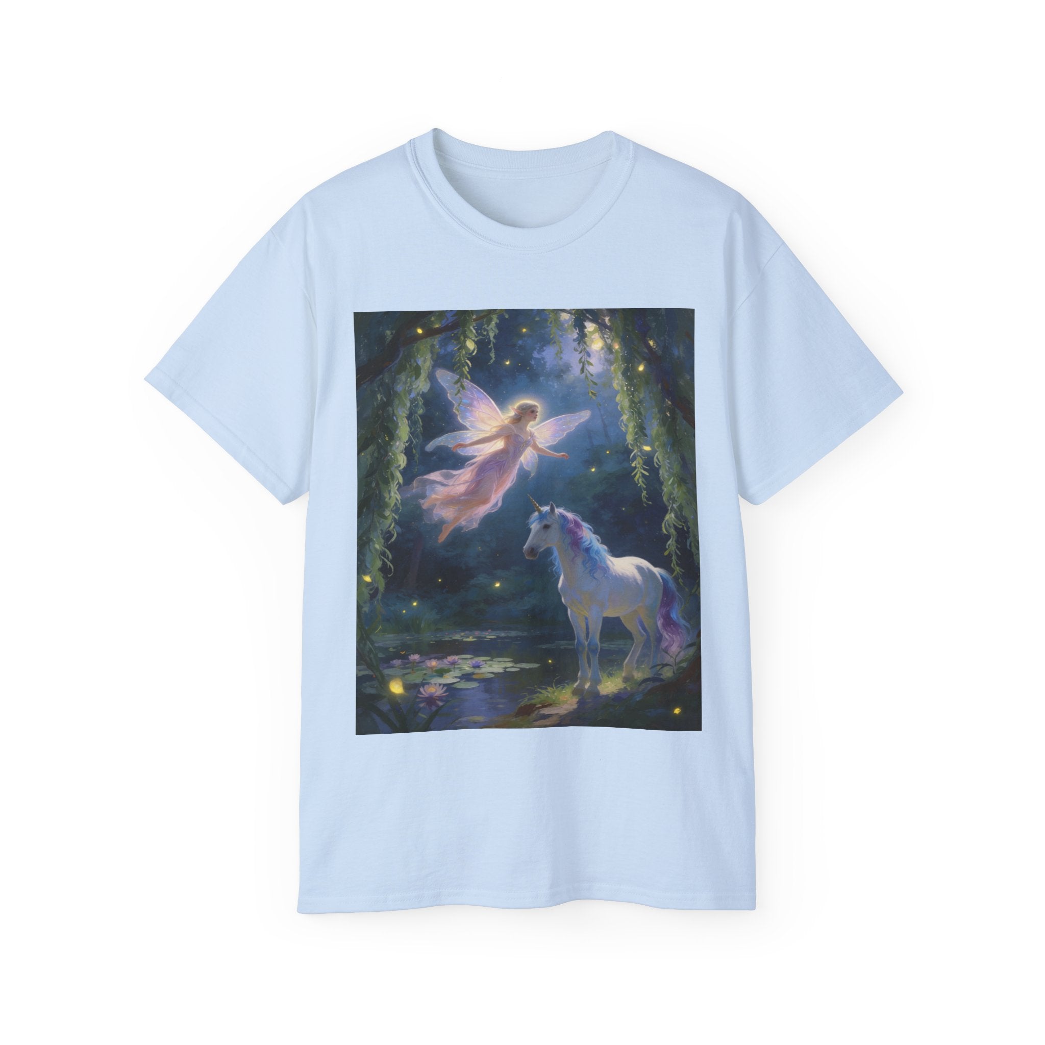 Fairy and Unicorn Cotton Tee
