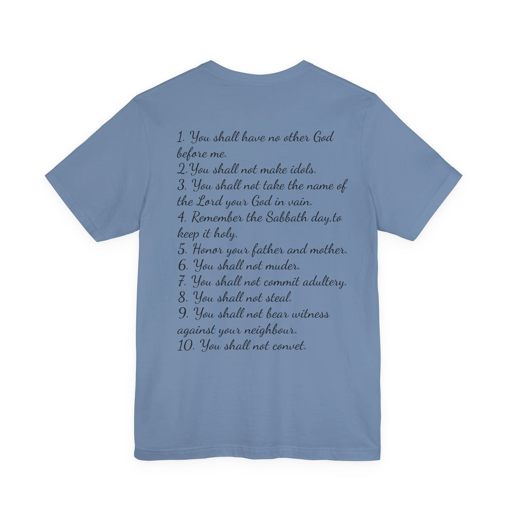 The 10 Commandment- Short Sleeve Tee